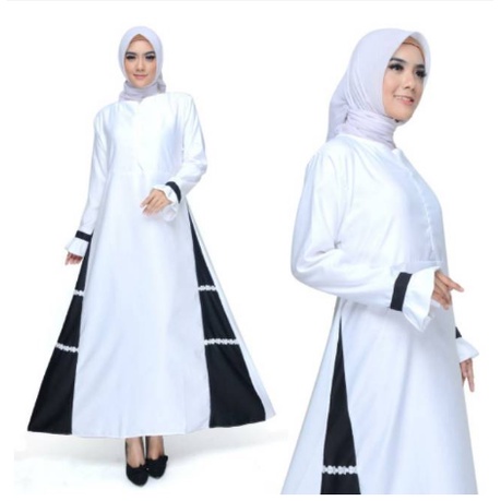 Gamis syari Balotelli / gamis busui / gamis Balotelli polos / Balotelli premium