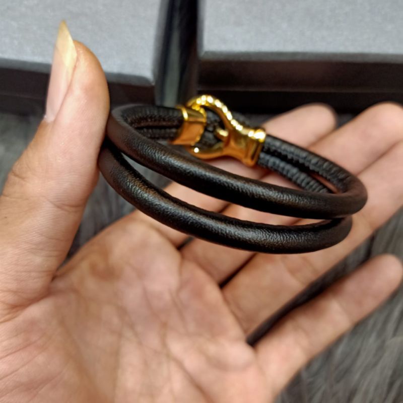 Gelang Tangan Pria Montblanc Cantol Gelang Mirror Quality