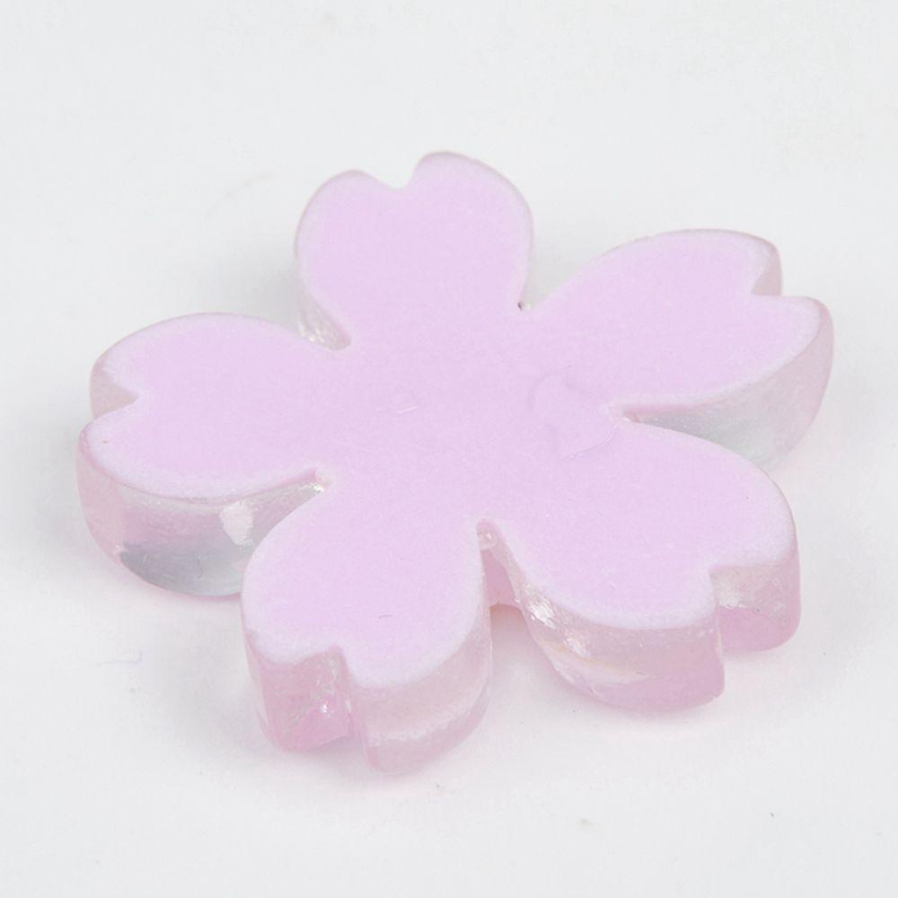 [Elegan] Jepit Rambut Bahan 26mm DIY Resin Glitter Resin Bunga Bunga Sakura Flatback Phone Case Scrapbooking Kerajinan