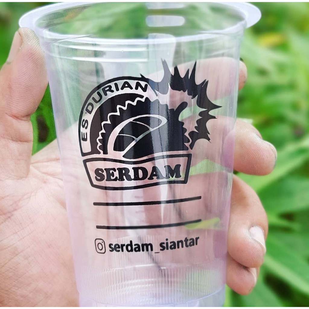 SABLON CUP 14OZ, SABLON CUP PLASTIK
