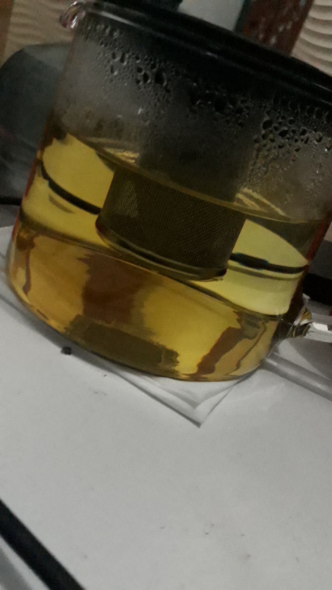 Teko Penyeduh Teh Alat Untuk Pembuat Teh  Tea Pot 0.6 Liter, Dari Kaca Ri963