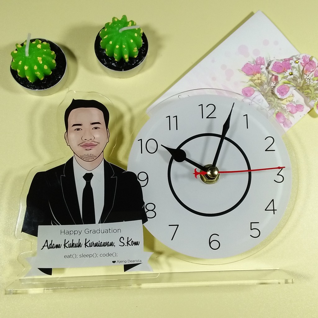 

Custom Akrilik (HARGA TERMASUK DESAIN + BOX PLAKAT)