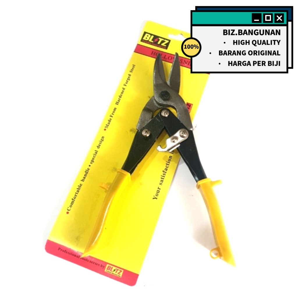 GUNTING SENG AIRCRAFT BLITZ 10" -GUNTING HOLLOW BAJA RINGAN SERBAGUNA