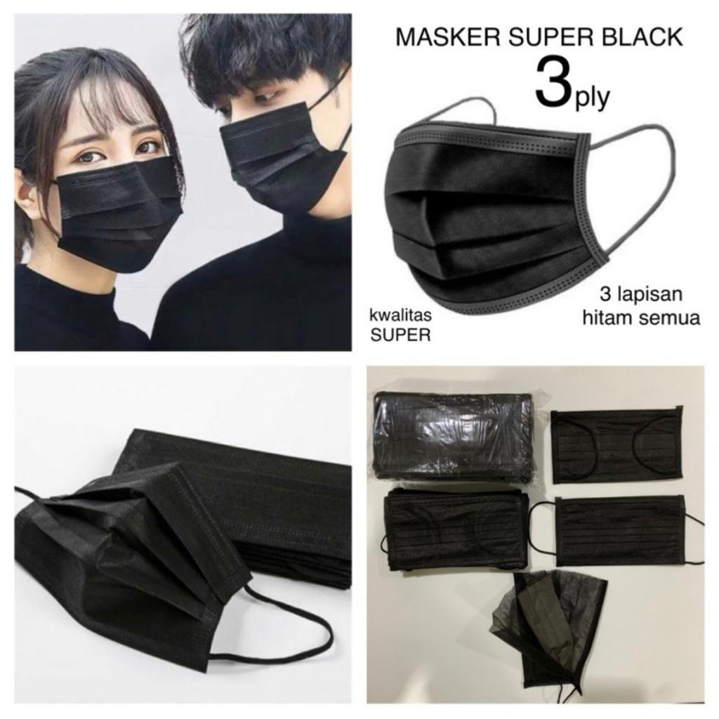 CAREION Masker 3Ply EARLOOP Disposable Masker