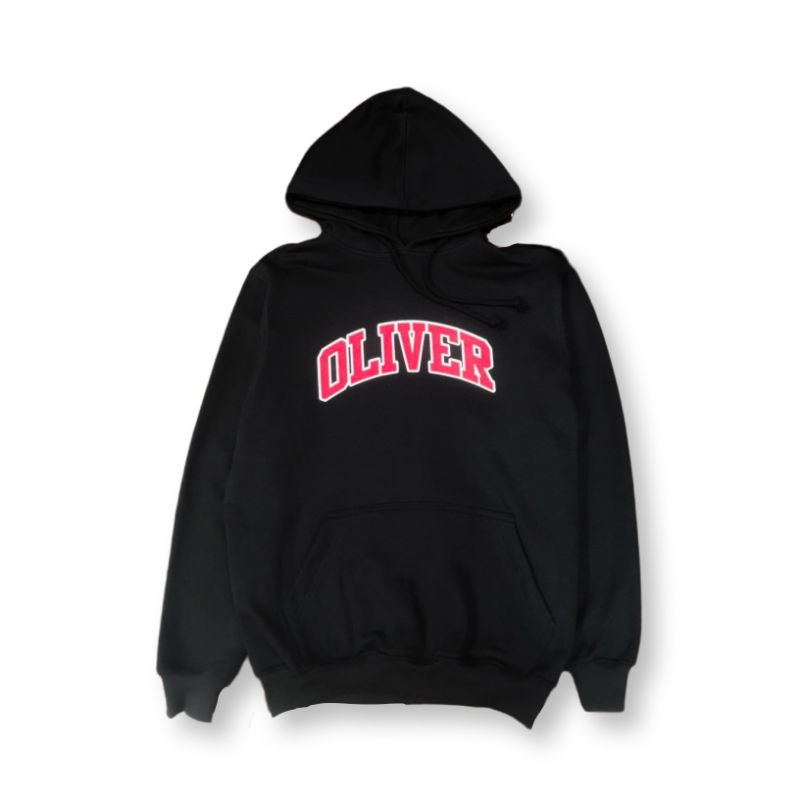 OLIVER - Hoodie HOVERS FIT BLACK