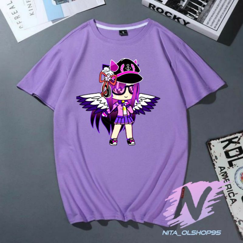 kaos gacha club baju kaos anak game gacha club