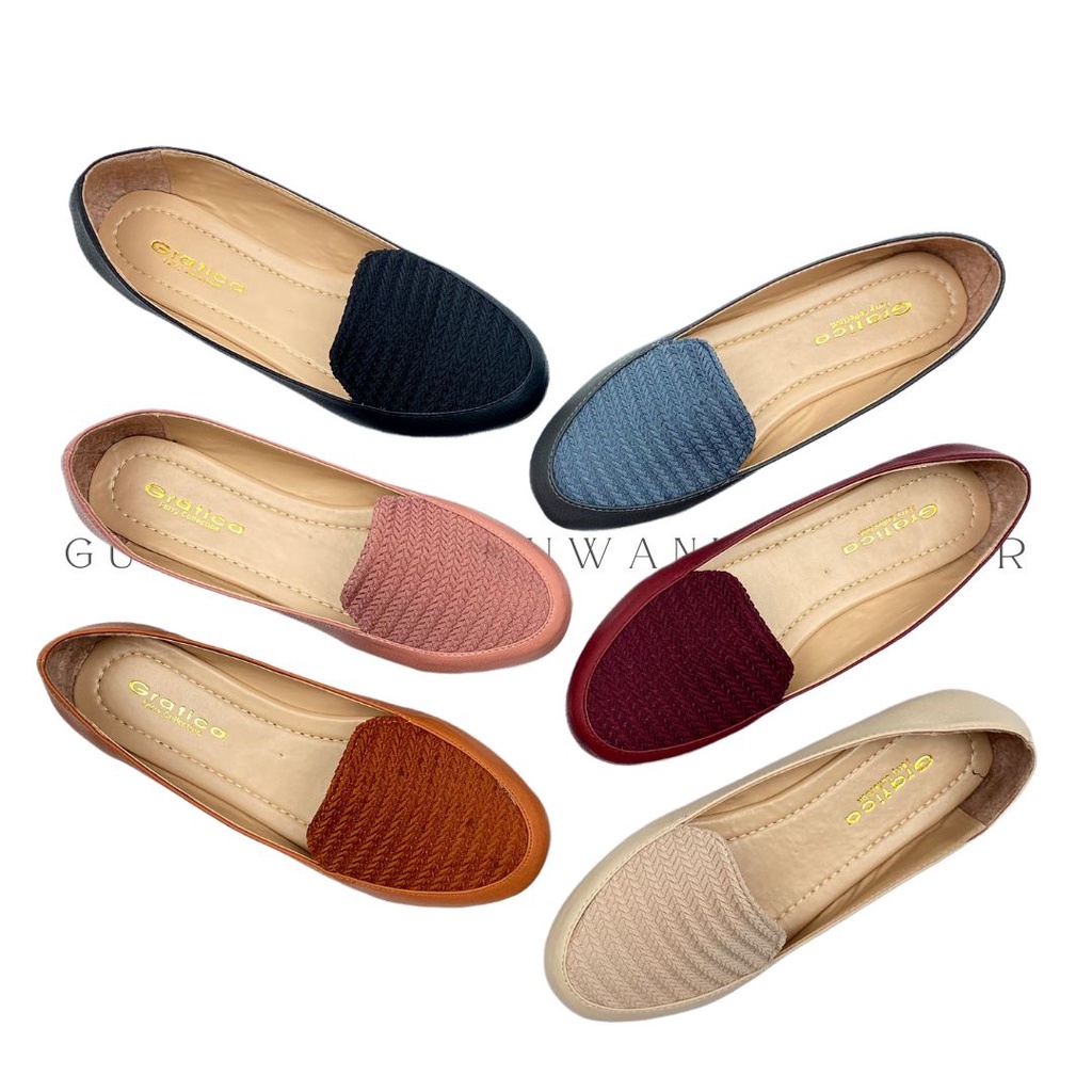 Gratica Sepatu Wanita Flat Shoes Moana AM 061