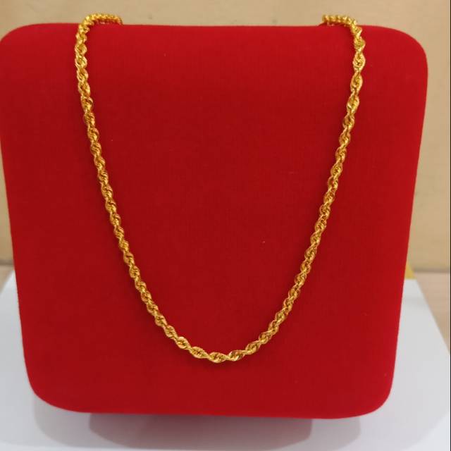 Kalung emas tambang kadar 700