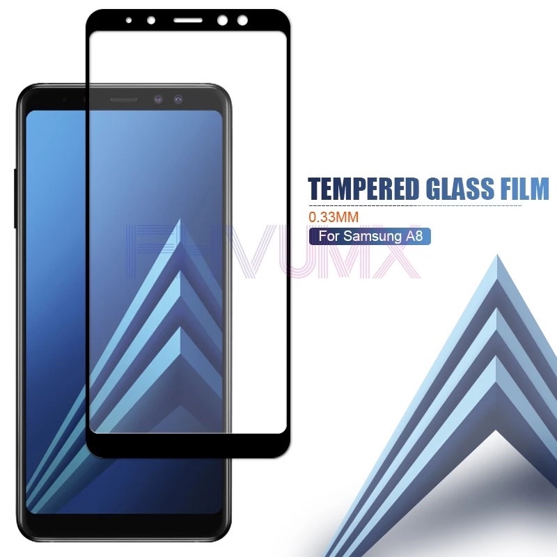 TEMPERED GLASS 9D FULL COVER SAMSUNG A6 A7 A8 A9 A6+ A8+ PLUS 2018 A5 A7 2017 A3 A5 A7 2016 A2 CORE A8 STAR A9 STAR ANTI GORES KACA FULL LEM