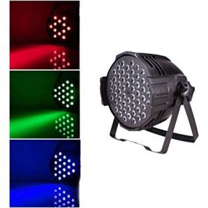 54 x 3watt led RGBW par light (4 slot untuk kabel mixer)
