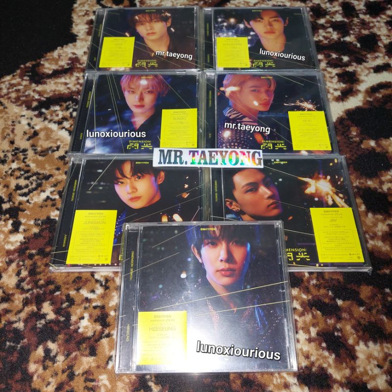 READY STOCK ALBUM ENHYPEN DIMENSION SENKOU SOLO JACKET STANDARD WEVERSE SHOP JAPAN UMS LIMITED A B S
