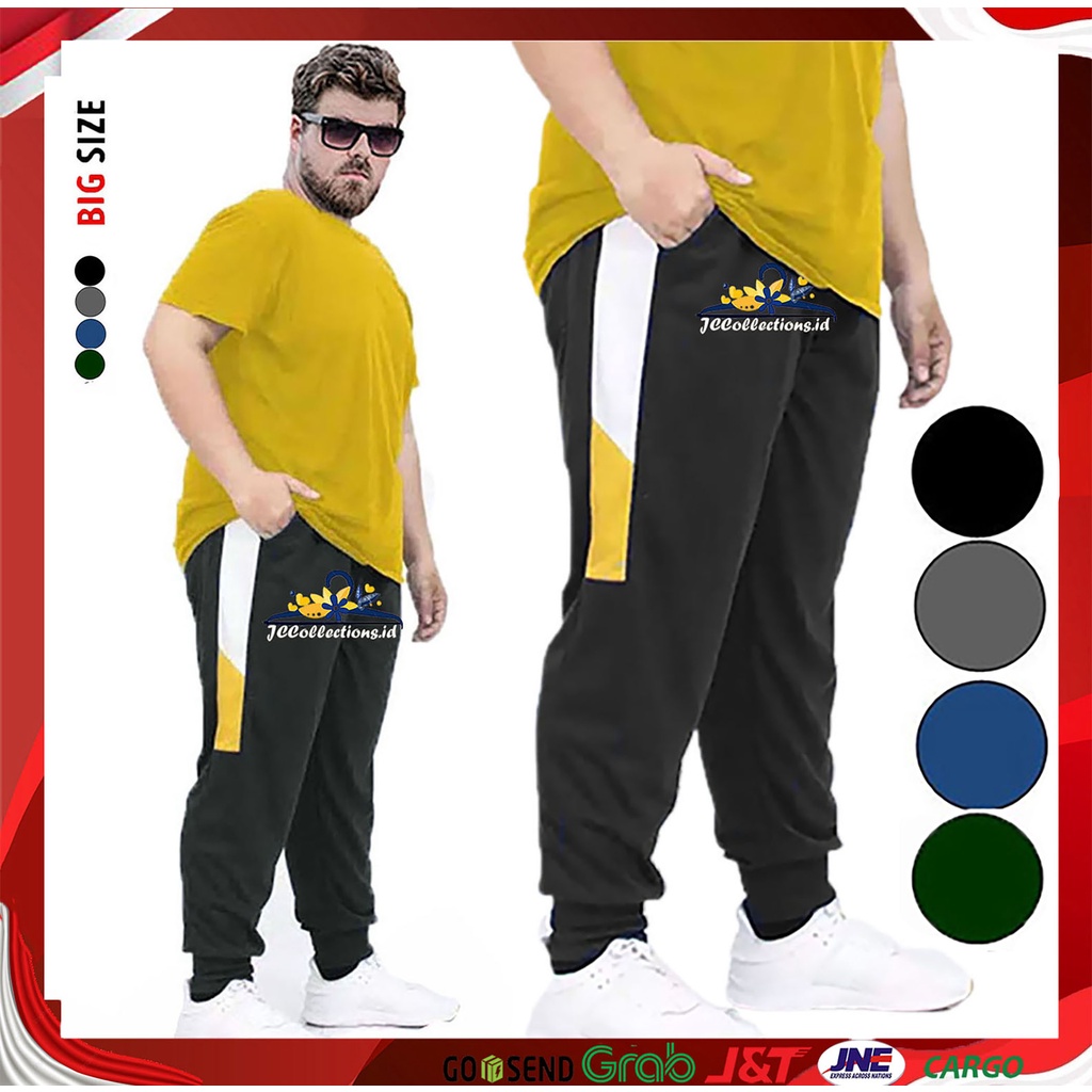 Celana Pria Jumbo Jogger Big Size 3XL  Timotthy / Celana Panjang pria Big Size 3XL JCCollections