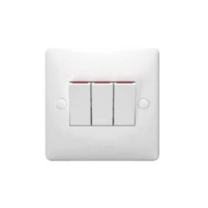Panasonic Acrosea Saklar 3 Device - 2 Arah 1 Gang Hotel WABJ5032-N