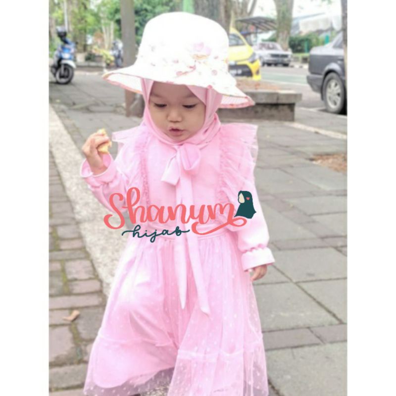 gamis anak/gamis bayi/gamis couple ibu dan anakt