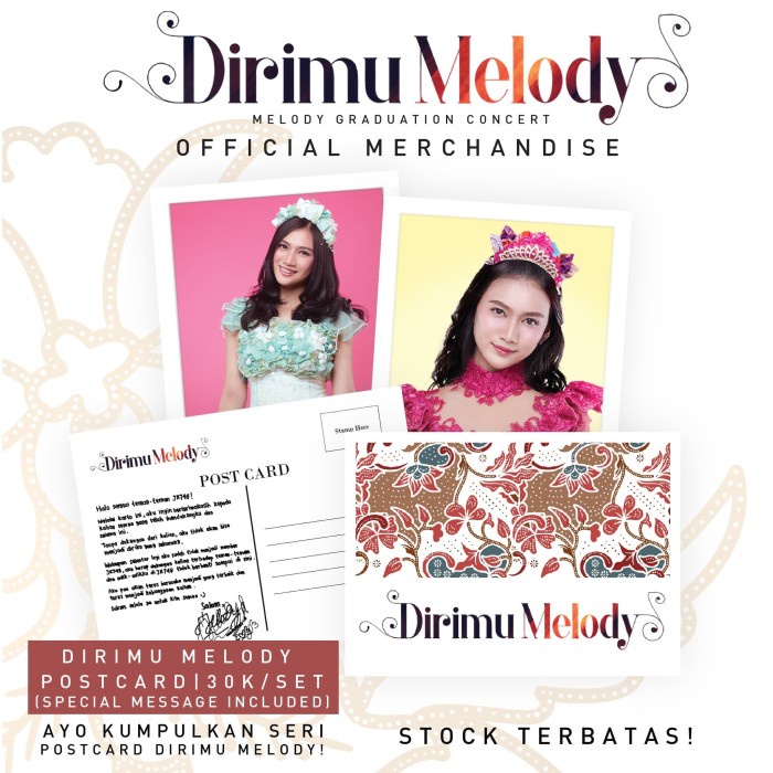 Te9054.Opu Jkt48 Dirimu Melody Postcard E80F401