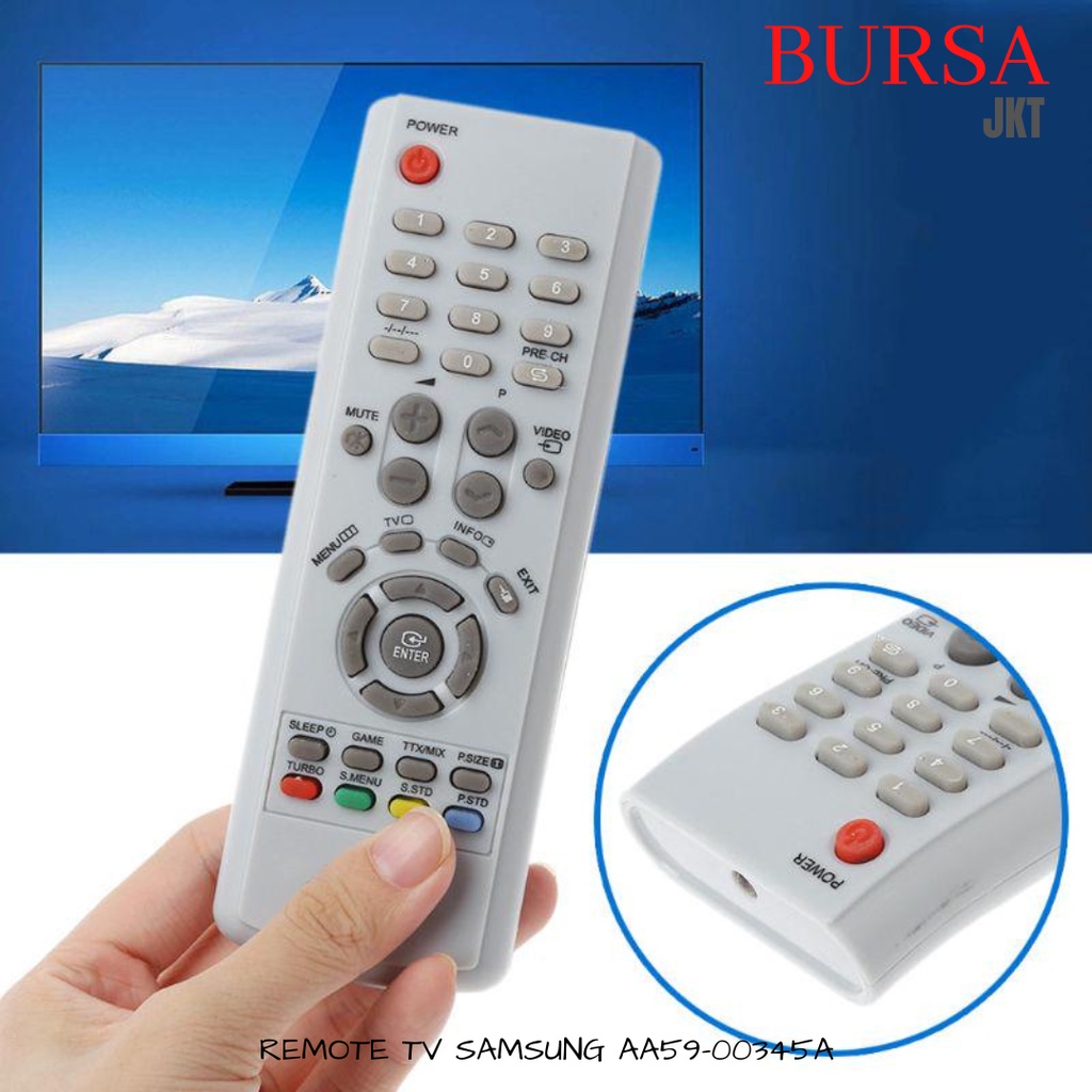 REMOTE TV SAMSUNG AA59-00345A TABUNG REMOT PENGGANTI