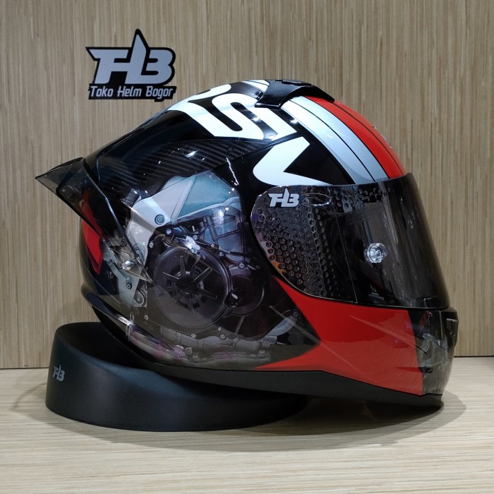 RSV ff500 MACHINE paket ganteng visor SILVER