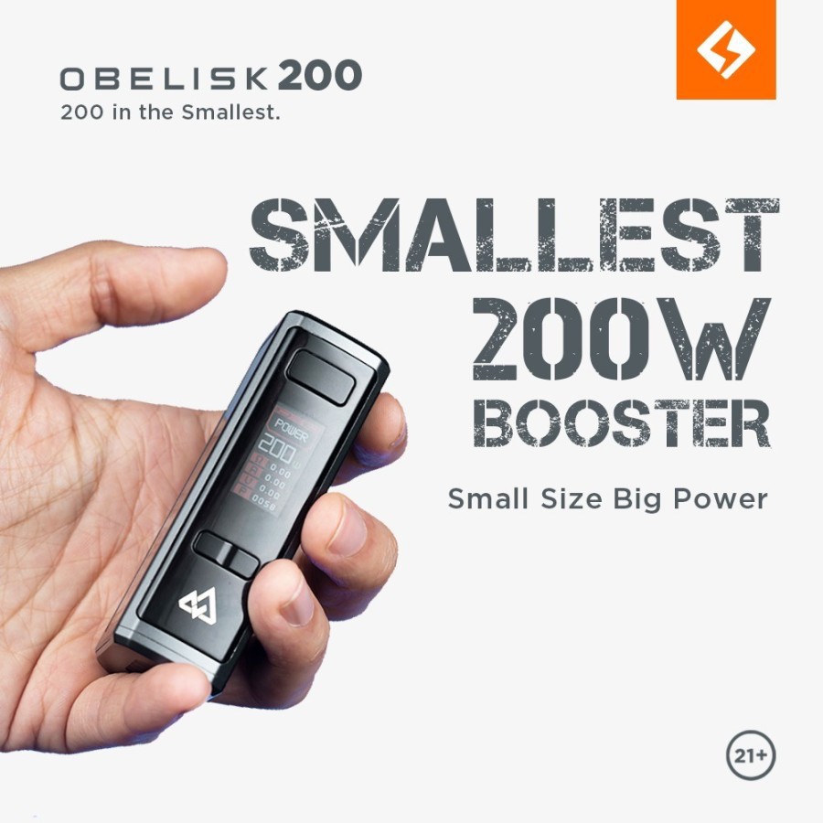 Geekvape Obelisk 200 18650 Mod AUTHENTIC ORIGINAL