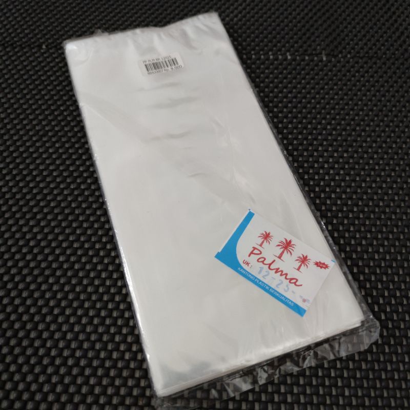 plastik pp PALMA 12x25 pp bening 12 x 25 cm