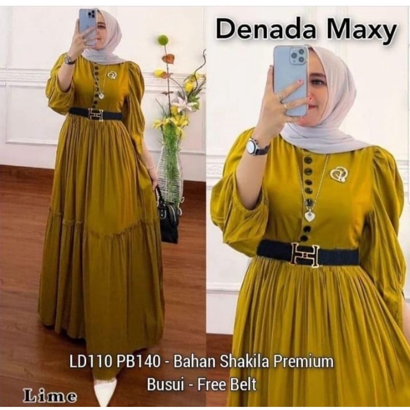 DRESS MUSLIM, baju wanita, baju gamis, dress, gamis, Baju gamis, fashion wanita, Denada Maxy