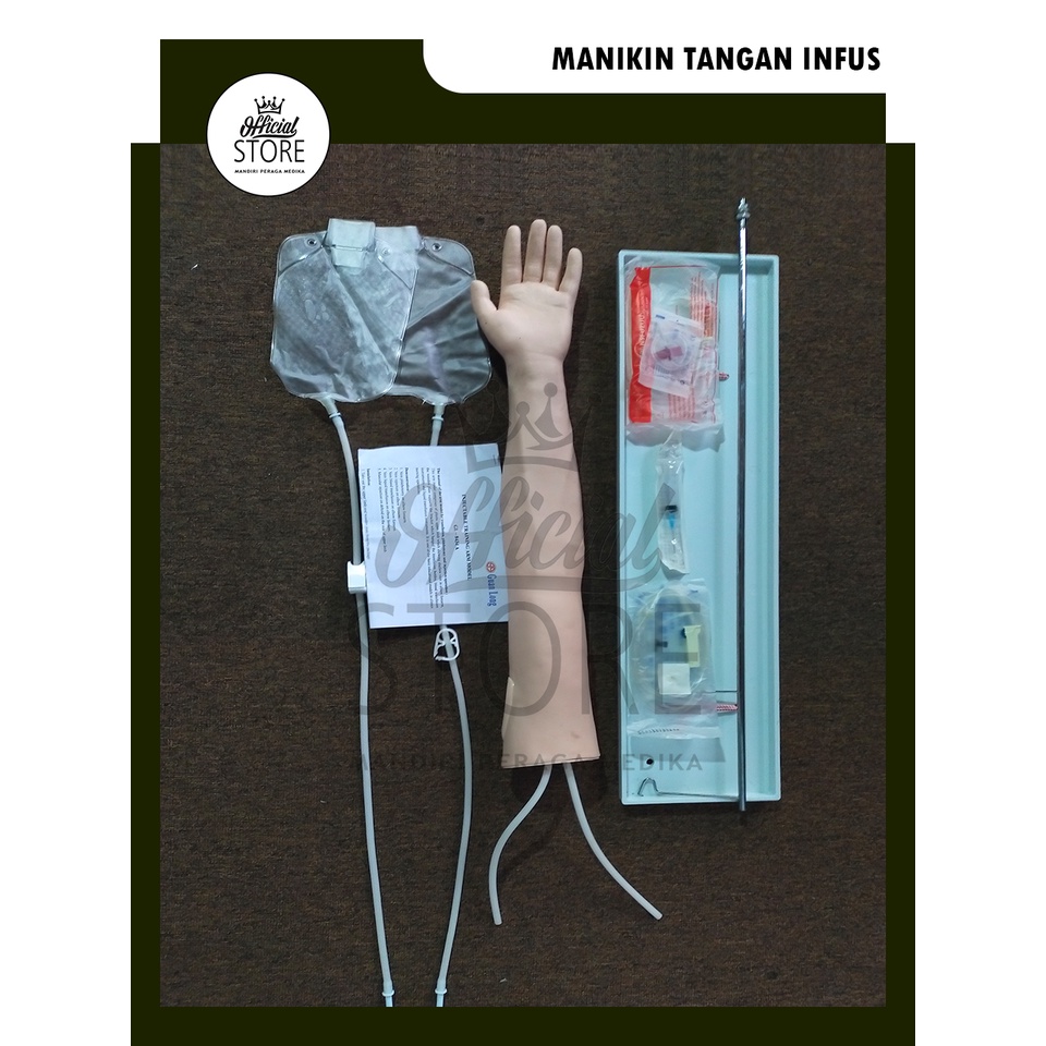 PHANTOM MANIKIN TANGAN INFUS / Alat Peraga Tangan Infus