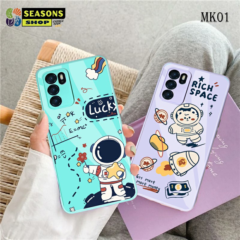 [ MK1 ]  Macaron Kaca Protect Camera For Type Oppo A16 | case oppo a16 | casing Oppo A16 | Kesing Op