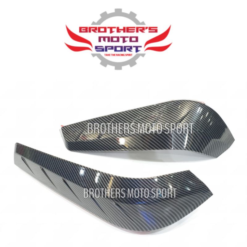 cover pijakan kaki mhr nmax new winglet kaki carbon new nmax