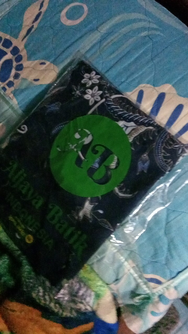 Peksi# Kemeja Batik Pria Eksklusif Asli Batik Solo Warna Biru Navy Batik Kondangan Formal Ori By Al