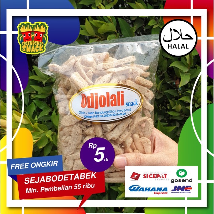 

Odjolali Keripik Stik Basreng Original 200 gram