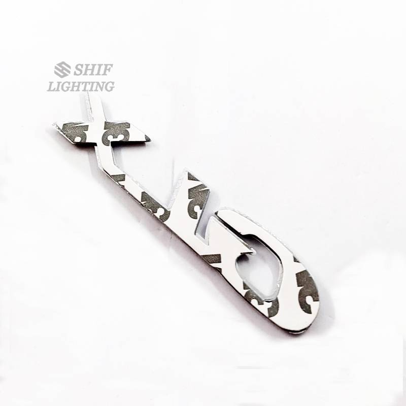1pc Stiker Emblem / Badge Logo Glx Bahan Abs Untuk Belakang Mobil Glx