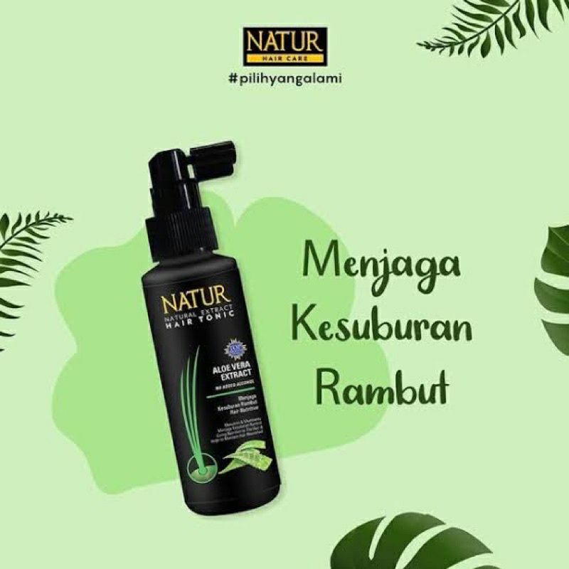 Hair Tonic Natur Natural Kemasan Baru 50 ML