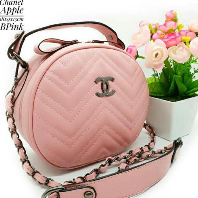 Tas wanita chanel apple/Tas selempang branded murah /handbag wanita