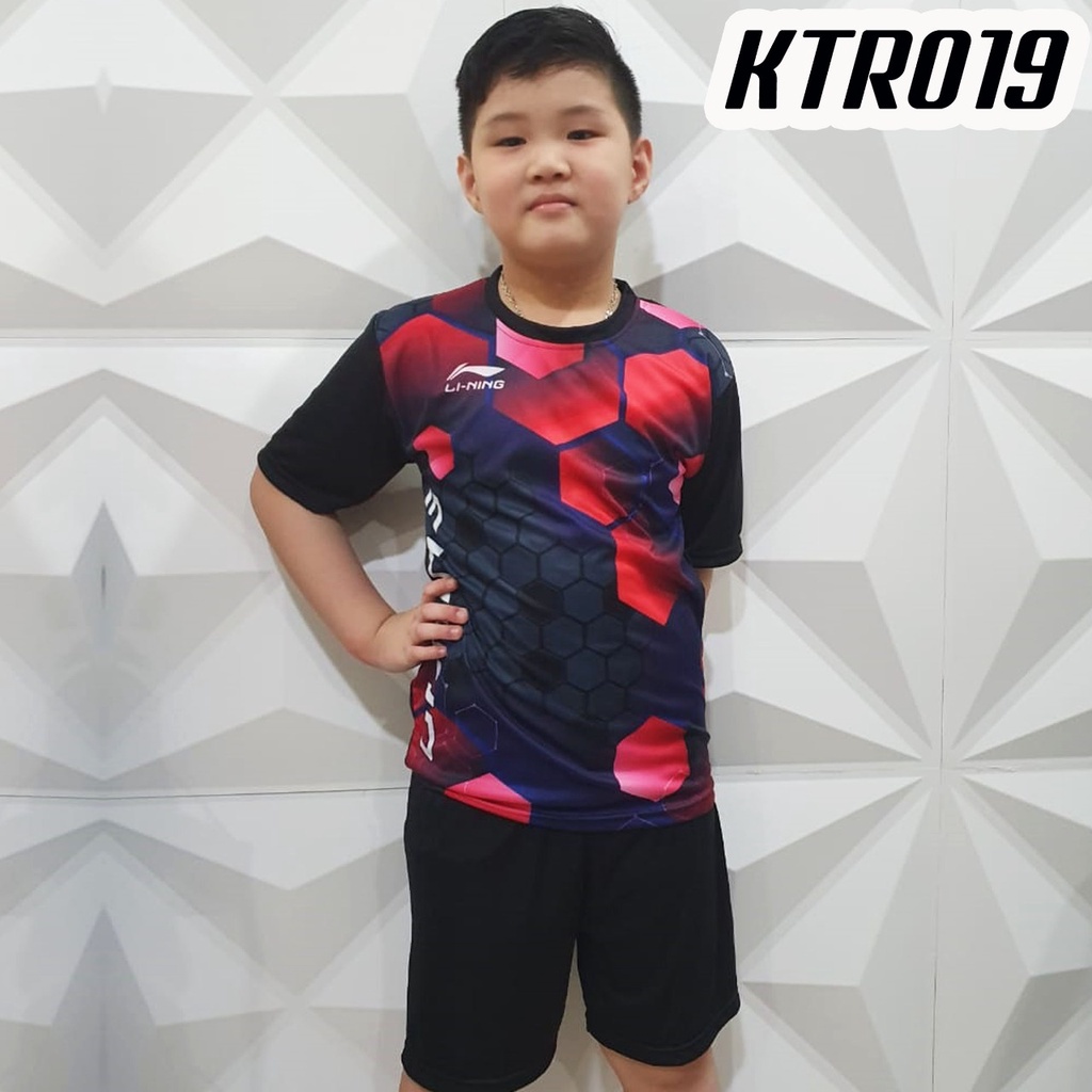 Jersey printing anak/kaos olahraga/futsal/badminton/volly/baju stelan/team/training