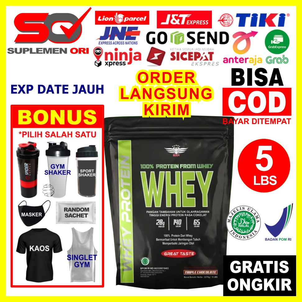 BXN Whey 5Lbs BXN Whey Protein 5 Lbs ASLI ORI HALAL BPOM BXN Whey Protein 5Lbs Susu Whey Protein BXN