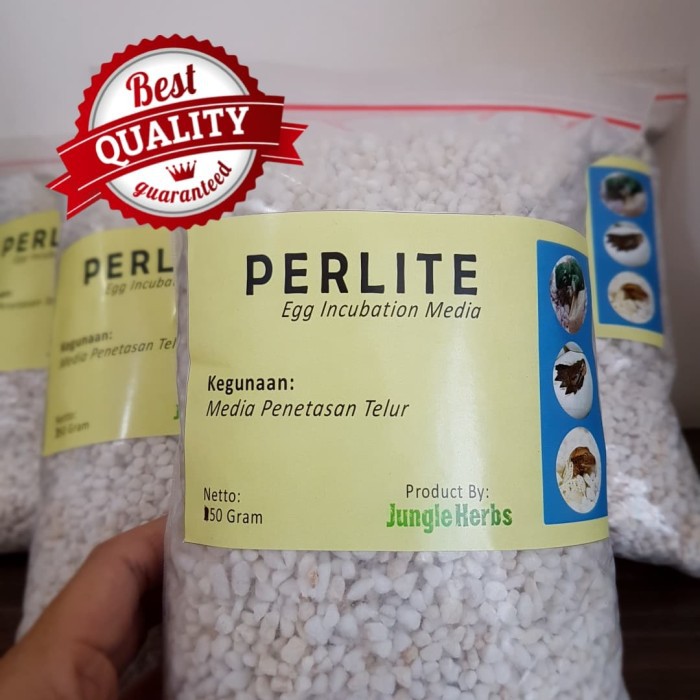 Perlite untuk media tanaman dan penetasan telur reptil