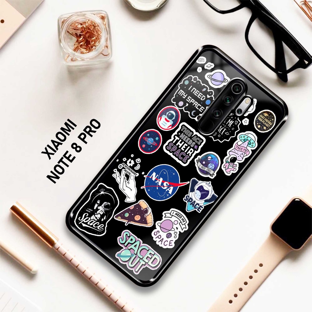 Sukses Case XIAOMI REDMI NOTE 8 PRO - Hardcase 2D Glossy Redmi note 8 pro - Silikon Hp Xiaomi Redmi 