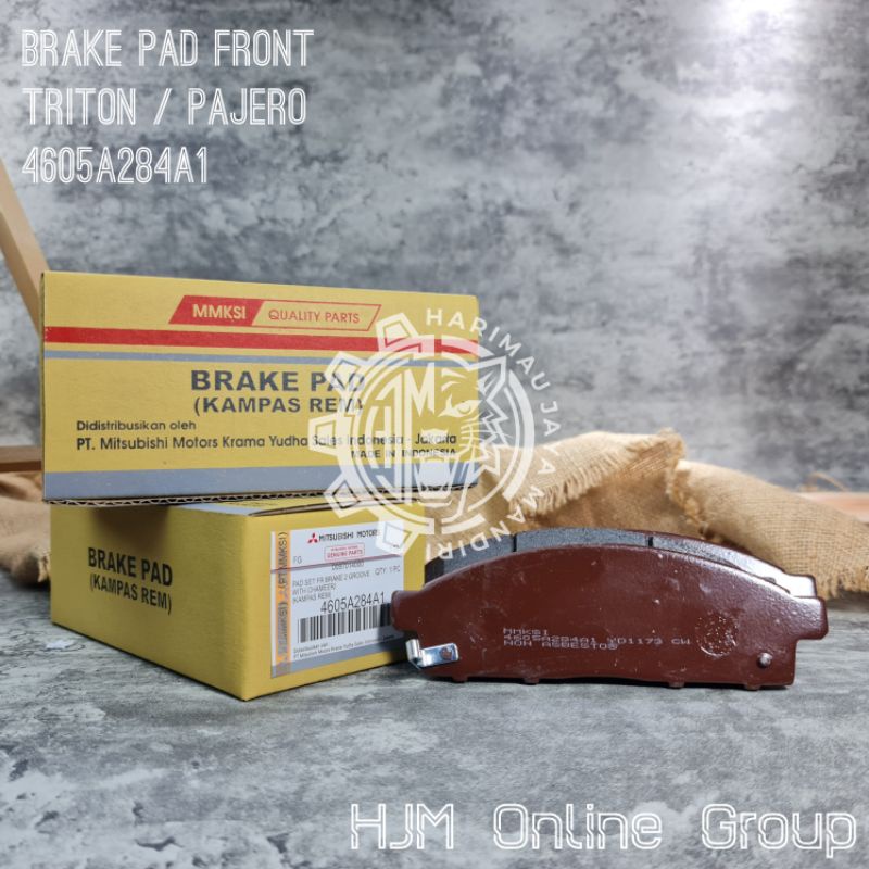 BRAKE DISC PAD - KAMPAS REM DEPAN PAJERO SPORT / TRITON