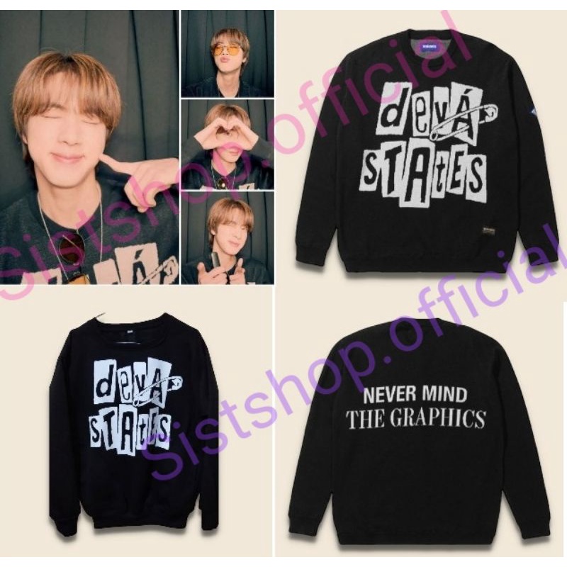 sweater bts jin deva states free foto