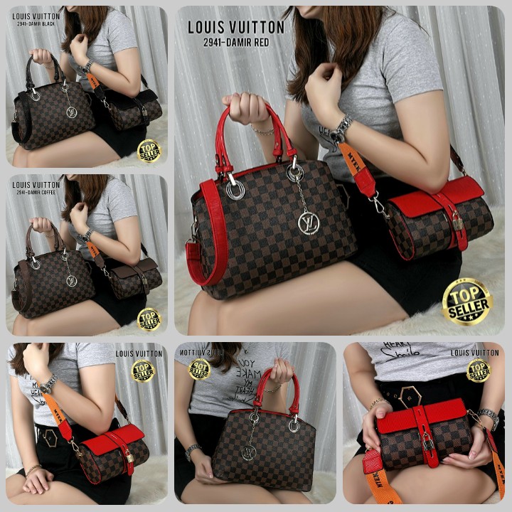 tas import New Arrival Louis Vuitton Bag 2in1* Seri 2941