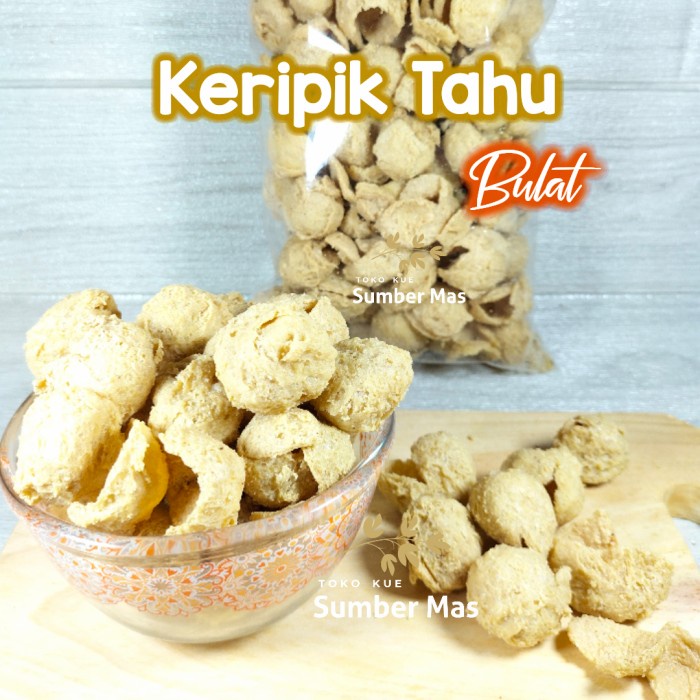 KERIPIK TAHU / TAHU BULAT / KULIT TAHU WALIK EKONOMIS - 130 GRAM - 10RB