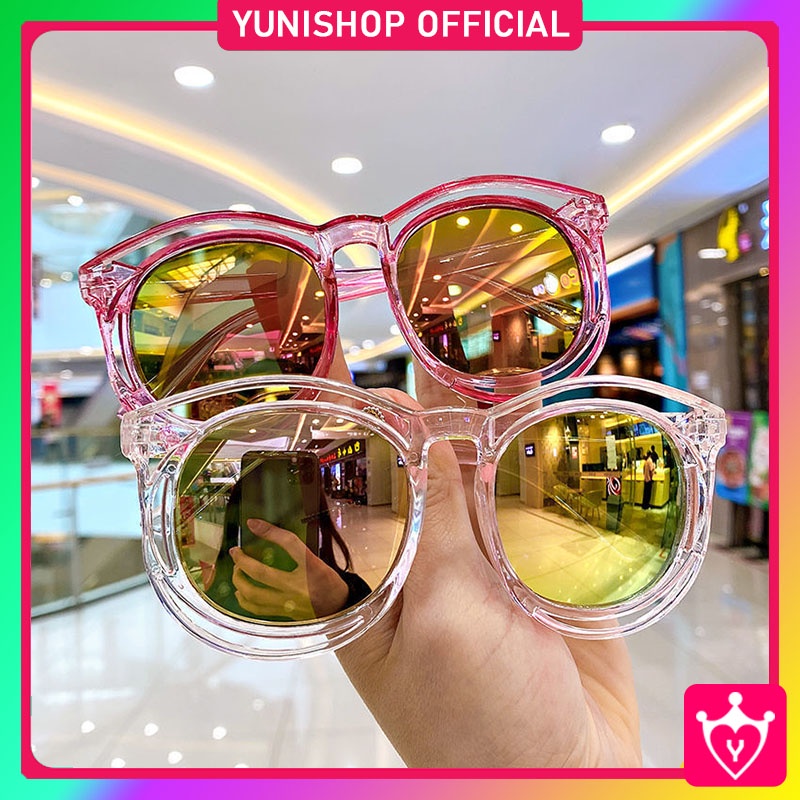 Kacamata Anak Trendy Fashion / Kacamata Hitam Anak High Quality / Kids Fashion Glasses Style Trendy / Kaca Mata Anak Pria Wanita Murah Import / TV-12