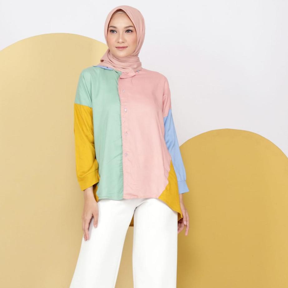 Promo - Milkan To Infinity - Atasan Wanita MARBEL Top 레