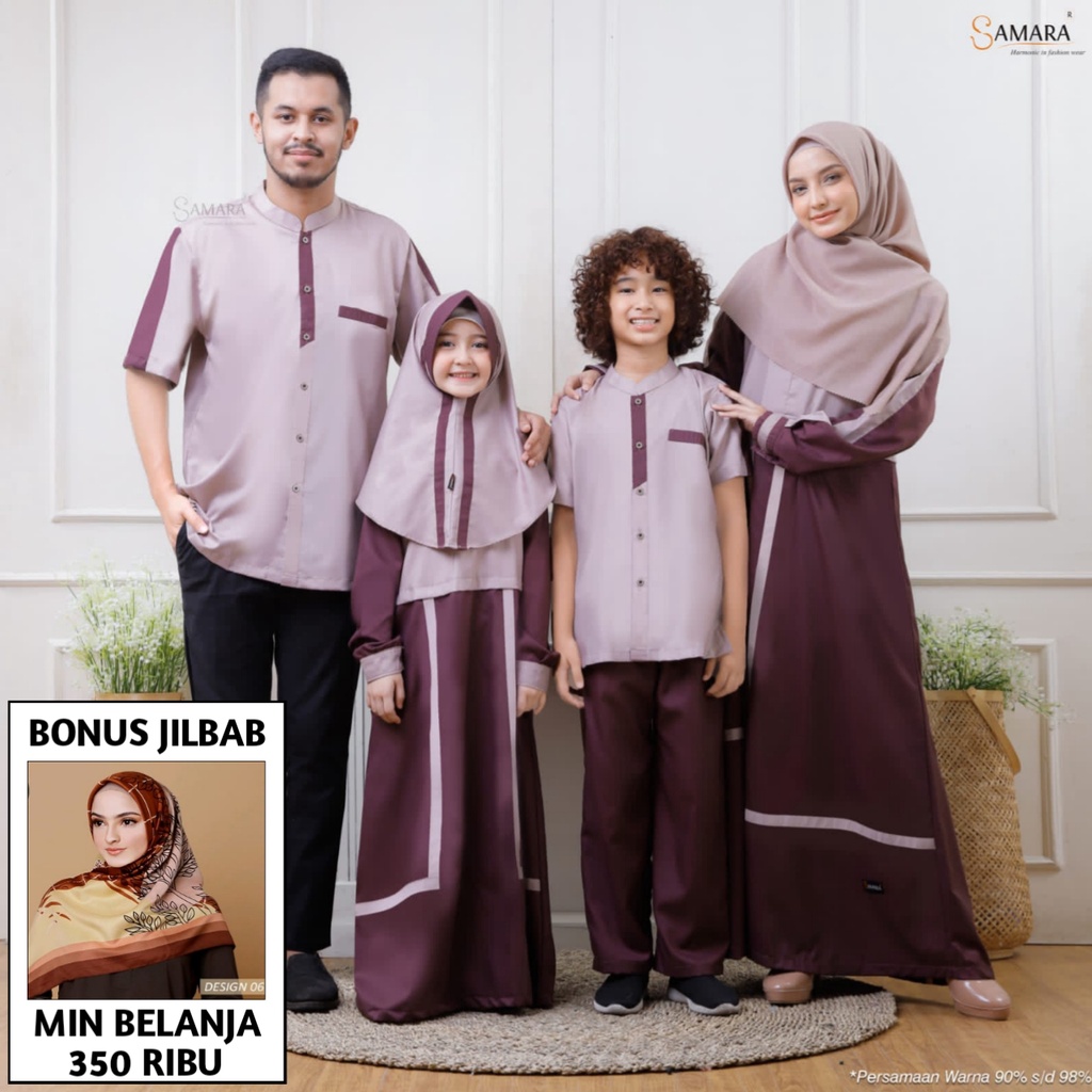 SARIMBIT KELUARGA/SARIMBIT TERBARU 2021/SARIMBIT SAMARA I03/SERAGAM KELUARGA/BAJU SARIMBIT