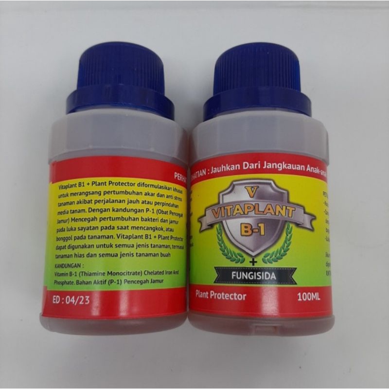 Pupuk Vitaplant Vitamin B1 Plus Fungisida 100 ml