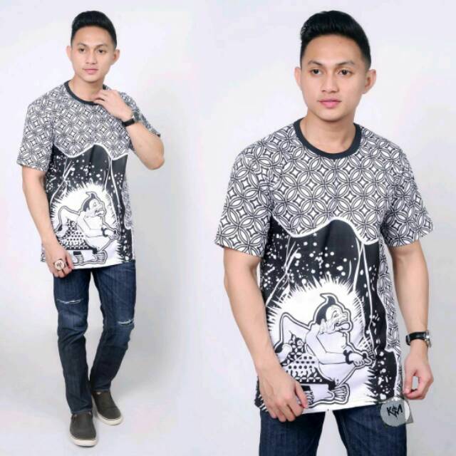 Kaos Batik Barong NEW ARRIVAL DISTRO BATIK