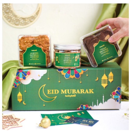 

Hampers Lebaran / Parcel Lebaran - PREMIUM HARD BOX - SET ZAHRA diskon berkah