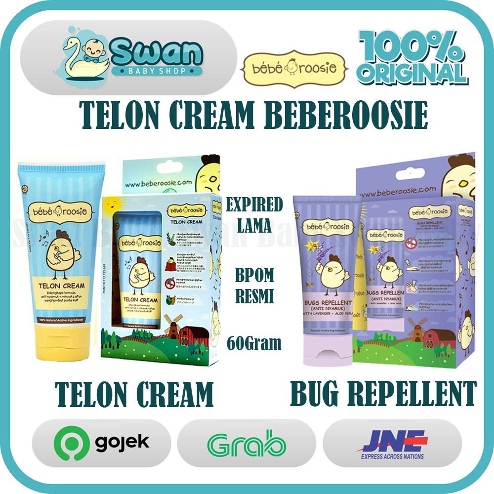 MINYAK TELON CREAM BEBE ROOSIE 60GR ( ALL VARIAN ) BUG