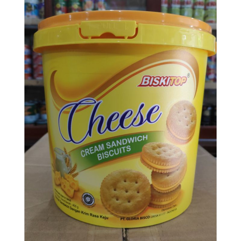 Biskitop Biscuits Bulat w/Handle Harga Promo 400 gr