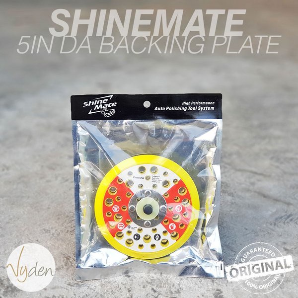 SHINEMATE Dual Action Backing Plate Back Up Pad Mesin Poles Mobil ERO600 EX603 MURAH 1