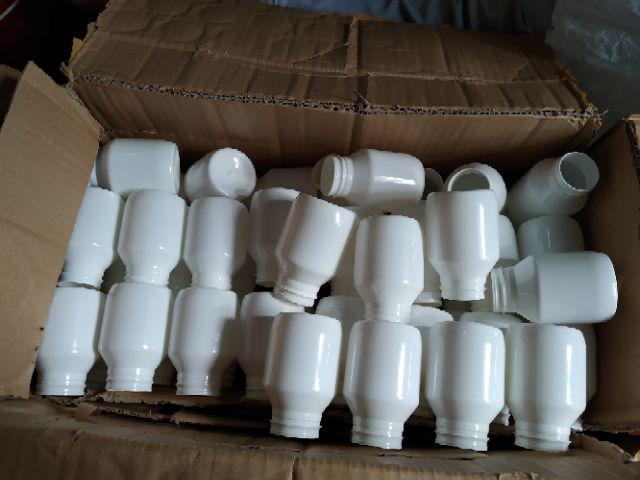 Botol Kapsul Bulat 60ml Putih Snap | Kemasan Package Botol Minuman